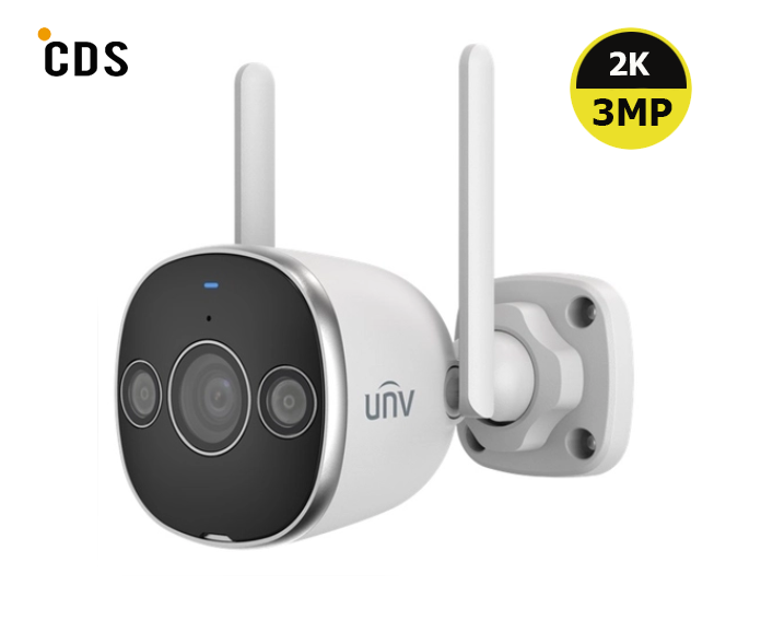 Caméra Wifi Uniview Tube 3MP (Uho-B2D-M3F3D)