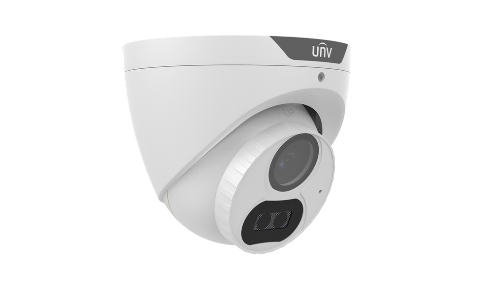 Caméra Uniview 5mp HD Dôme IR 40m métallique et micro (UAC-T125-AF28LM)