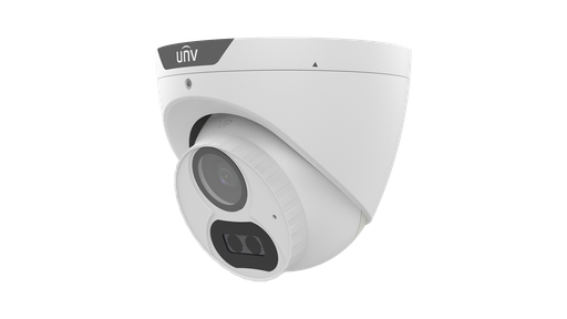 Caméra Uniview 2mp HD Dôme IR 40m métallique et micro (UAC-T122-AF28LM)